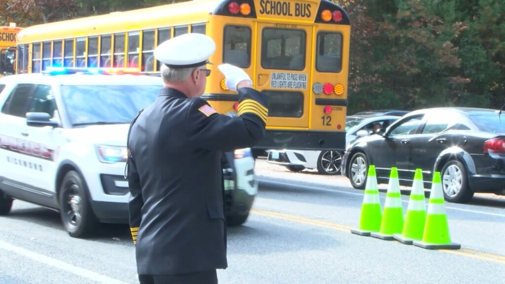 Final Goodbye To Richmond Police Sergeant