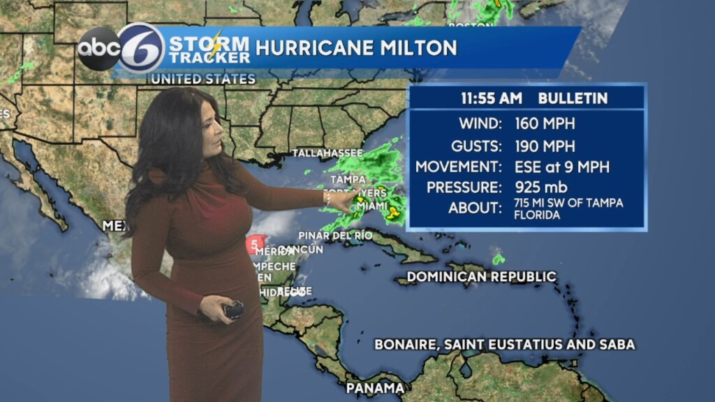Monday Noon Forecast