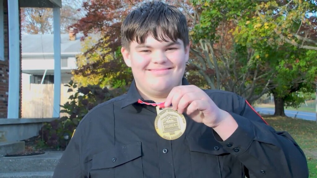 Dighton Junior Firefighter Honored