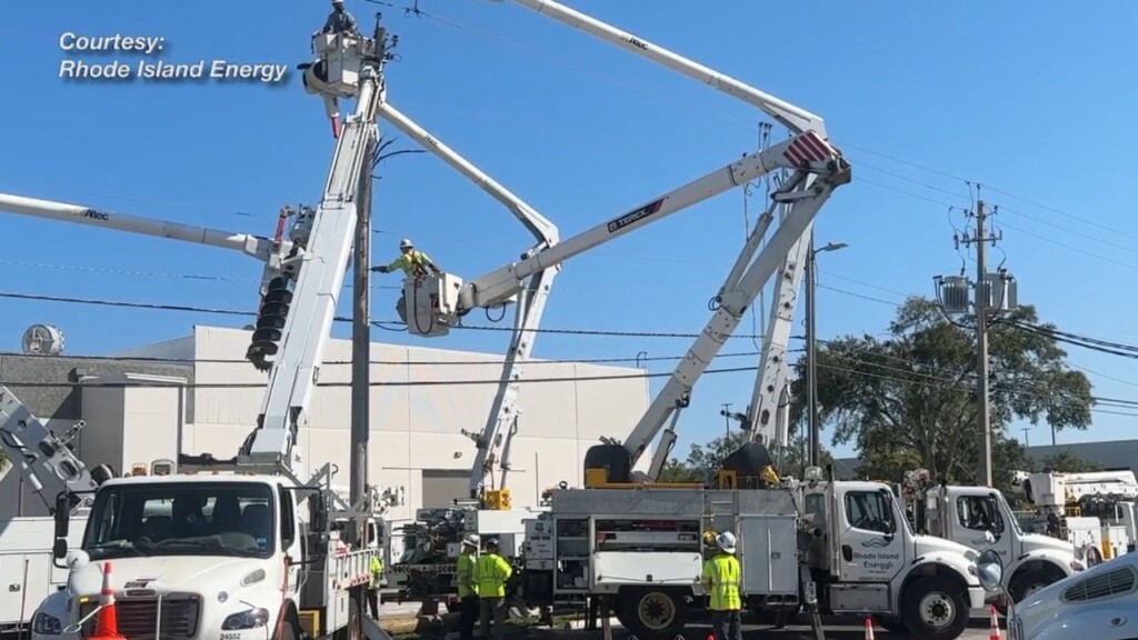Rhode Island Energy Crews Continue Hurricane Recovery Effort In Tampa