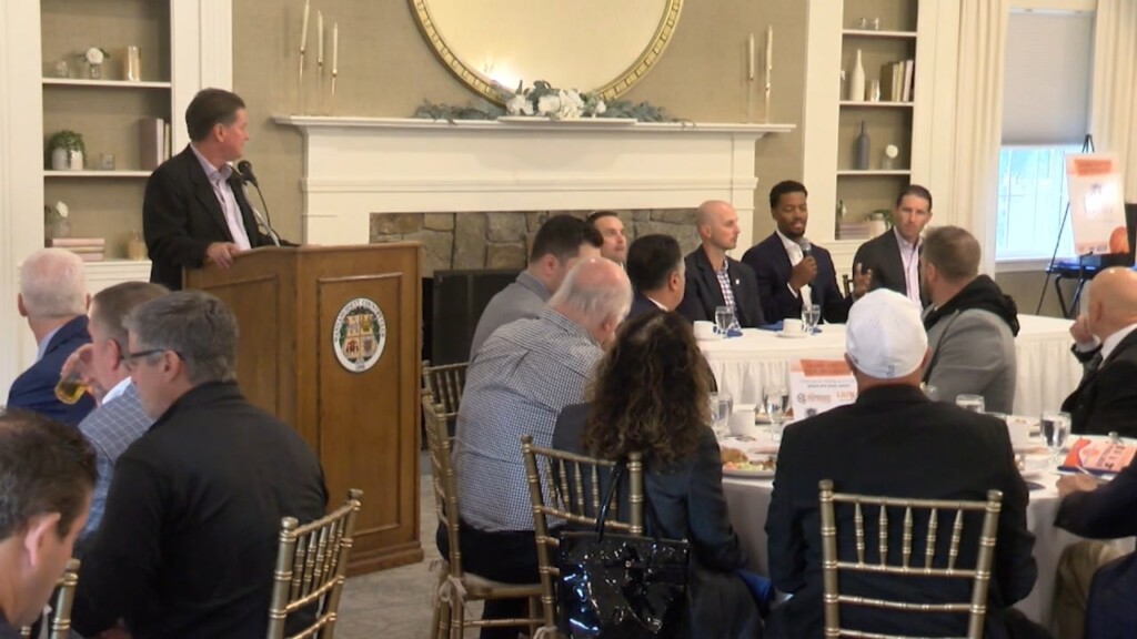 Coaches Vs. Cancer Breakfast Tips Off R.i. College Hoops Season, Johnston Football Coach Acciardo Inspires With Speech