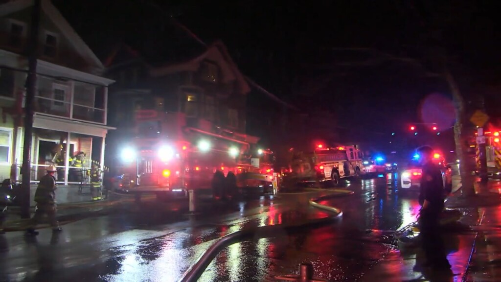 Fire Crews Spotted Outside Providence Home