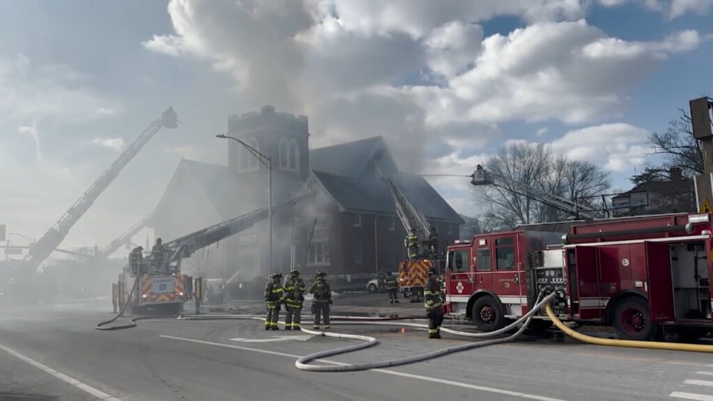Church Fire In Providence