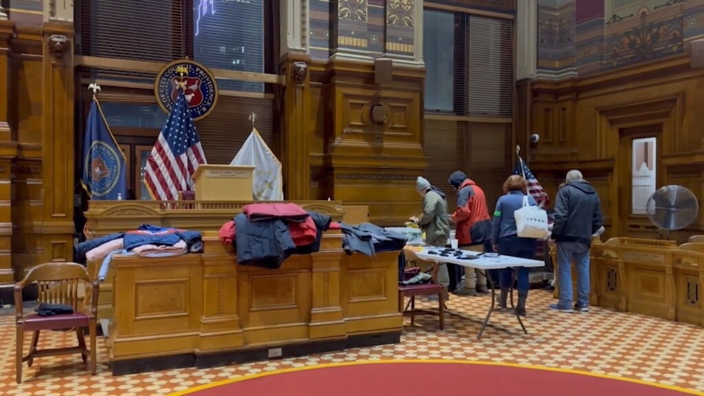 Providence City Council Chambers Opened To Homeless As Warming Center