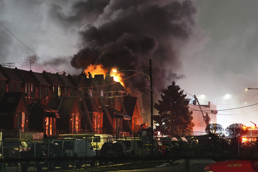 Plane With 6 Aboard Crashes In Philadelphia, Setting Homes Ablaze And Unleashing A Fireball