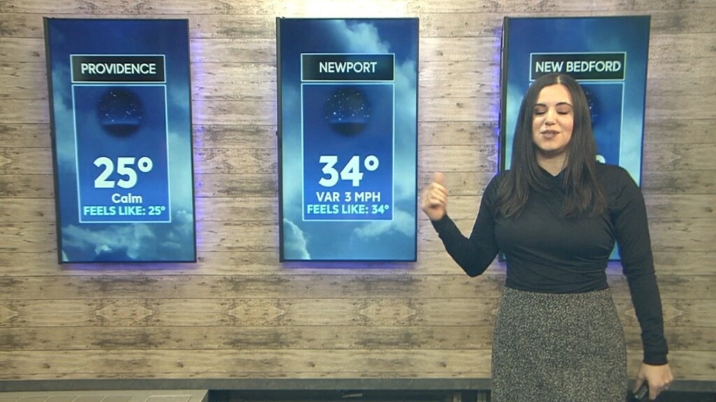 Monday Morning Forecast