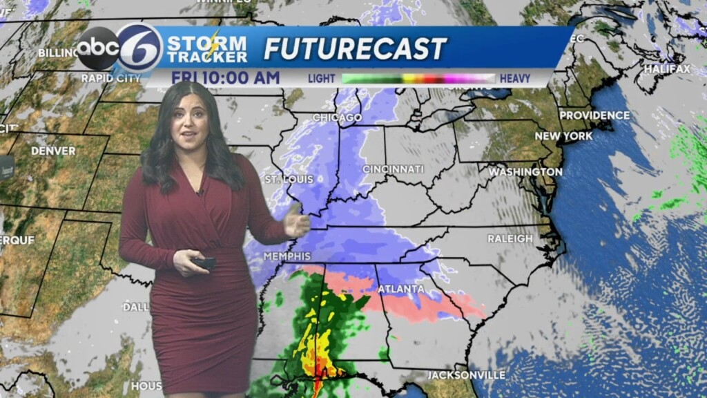 Thursday Morning Forecast