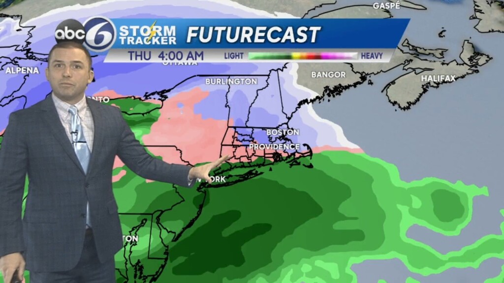 Monday Evening Weather