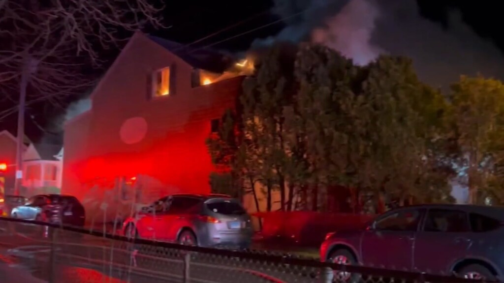 Newport Crews Work To Extinguish Condo Complex Fire