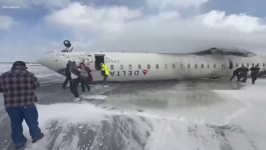 Passenger Recounts Toronto Plane Crash
