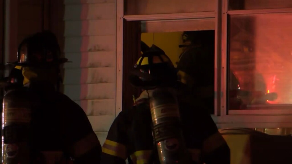 East Providence Crews Battle Early Morning House Fire