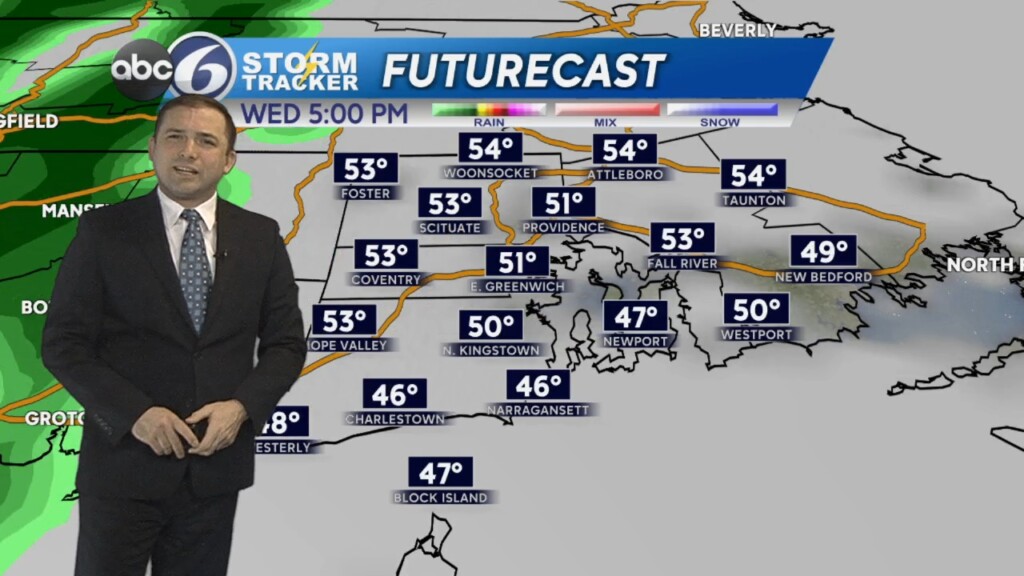 Monday Evening Weather