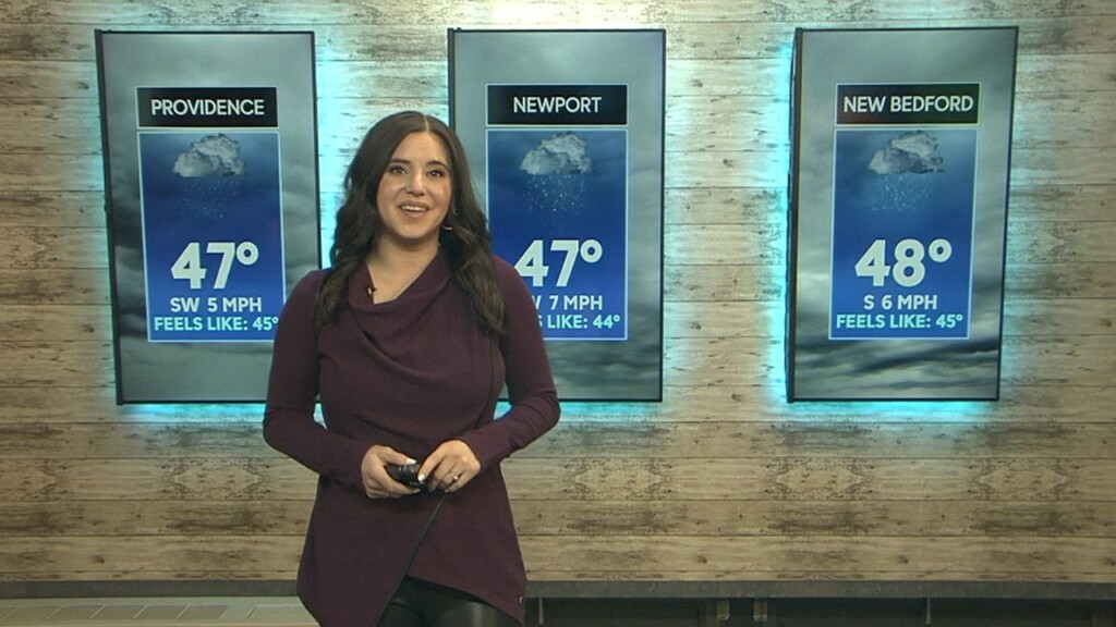 Monday Evening Forecast