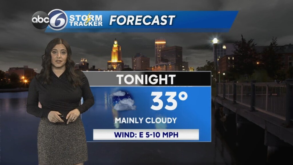 Thursday Evening Forecast