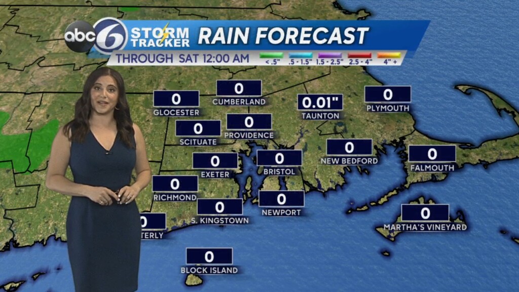 Friday Evening Forecast