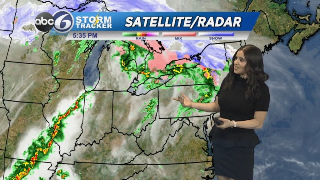 Wednesday Evening Forecast