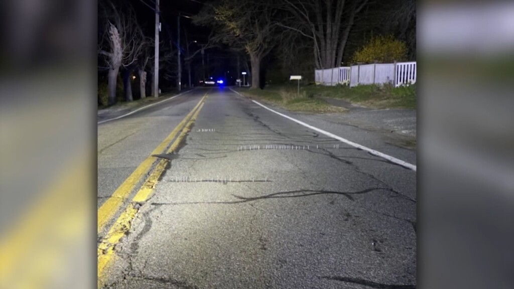 Neighbors React To Nails On Road