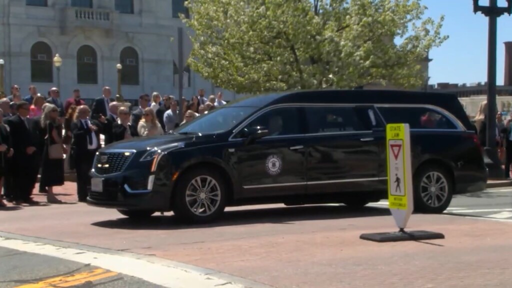 Colleagues And Friends Bid Farewell To Ri Senate President Ruggerio At Funeral Service