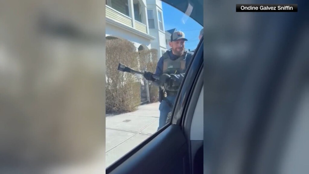 Video Shows Ice Agents Break Car Window To Take Man Into Custody