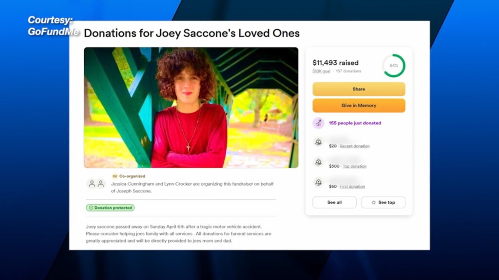 Gofundme Organized For Family Of Teen Killed In Middleborough Crash
