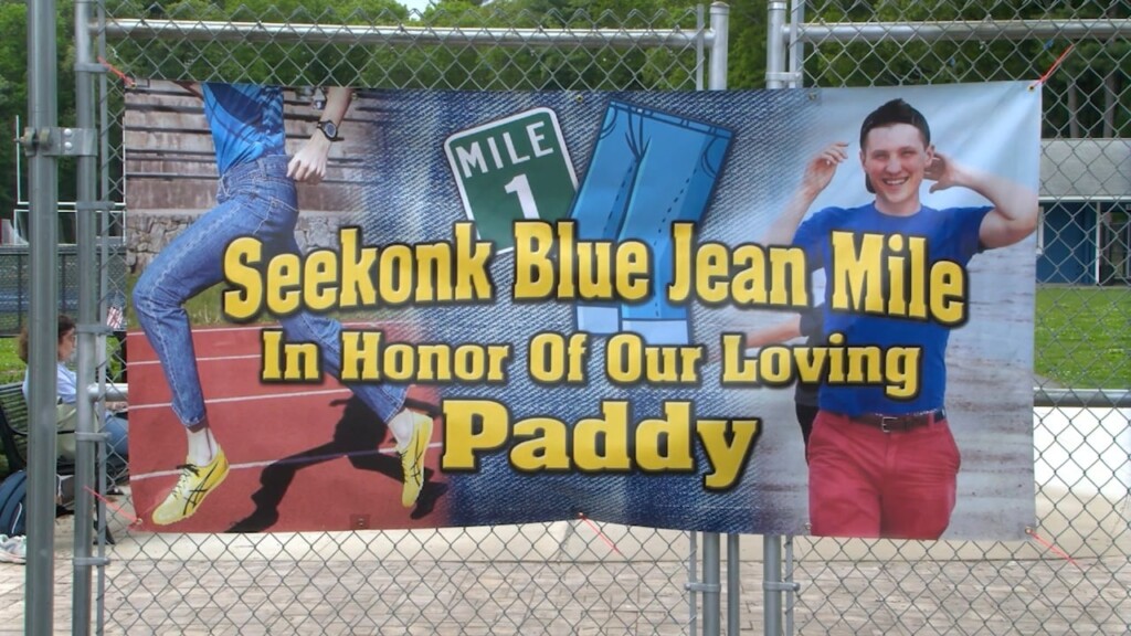 Johnny Gregorek Runs Blue Jean Mile For Mental Health Awareness Month