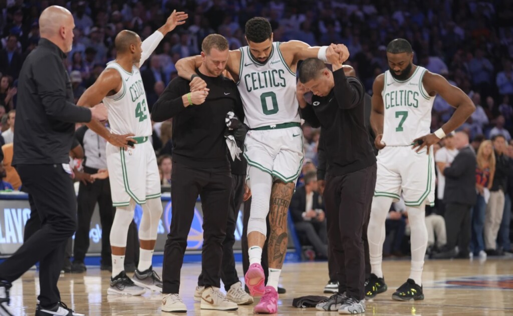 Tatum Injury Ap Photo