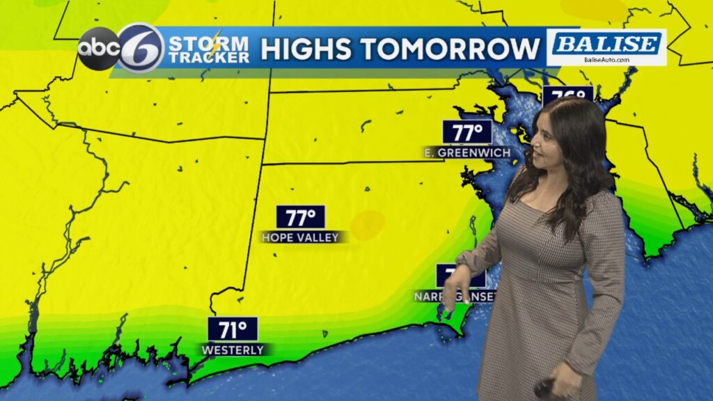 Monday Evening Forecast