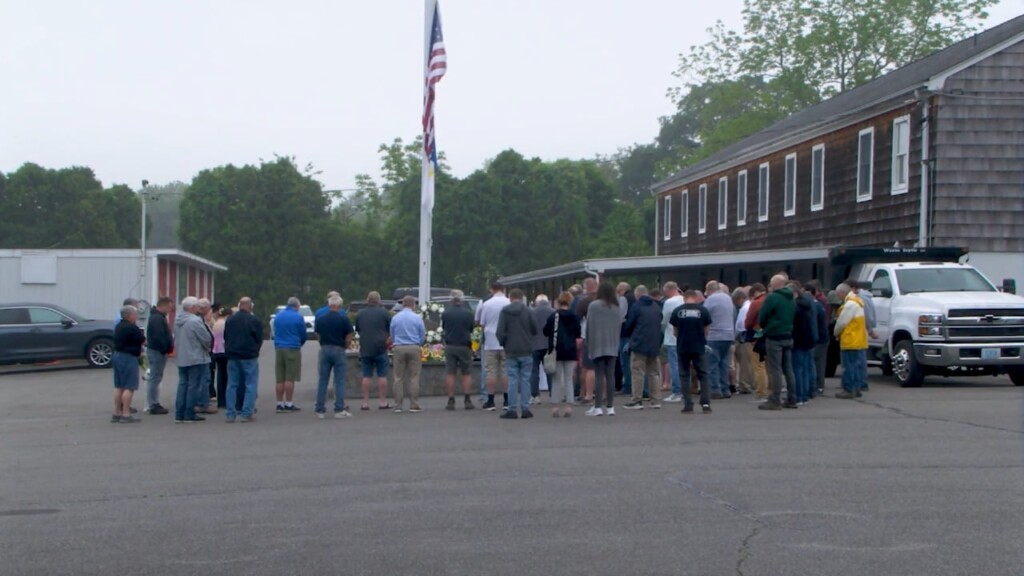 Vigil Held At Portsmouth Portuguese American Club After Deadly Stairway Collapse