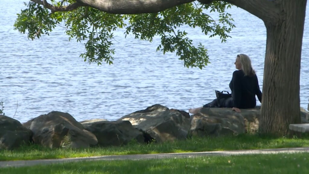 Locals Fighting, Or Embracing, The Heat On First 90 Degree Day Of 2025