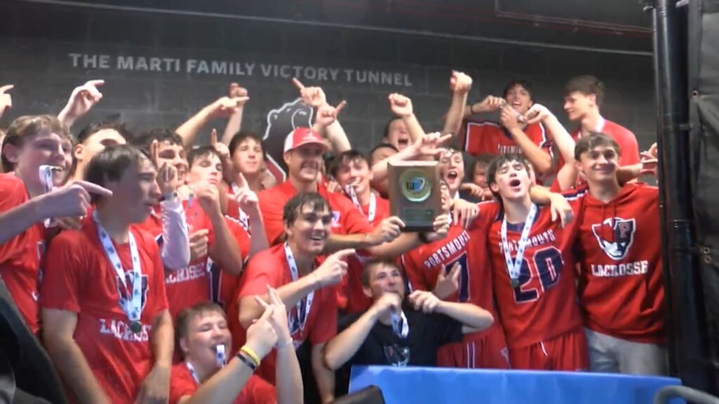 Portsmouth Plays Through Delay & Pouring Rain To Take Home D Ii Boys Lacrosse Title