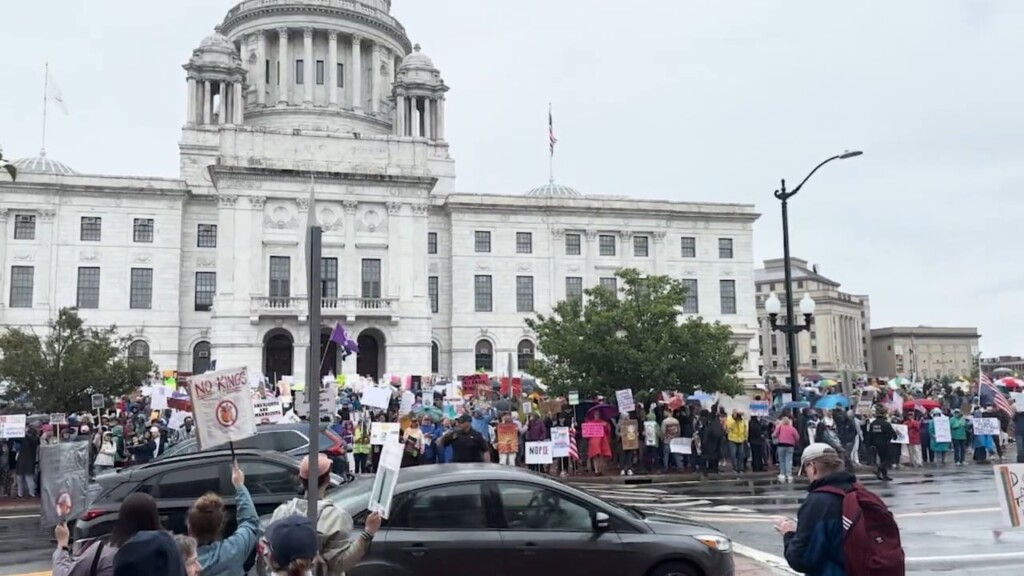No Kings Rally Held In Providence