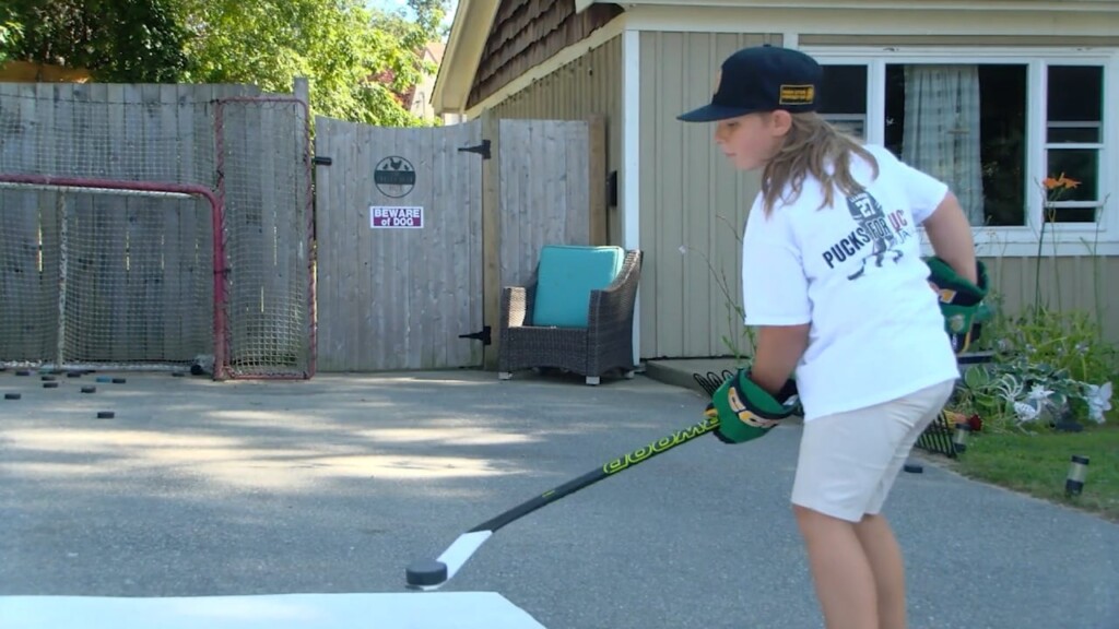 'pucks For Bucks': 8 Year Old Raises Funds For Kids With Cancer