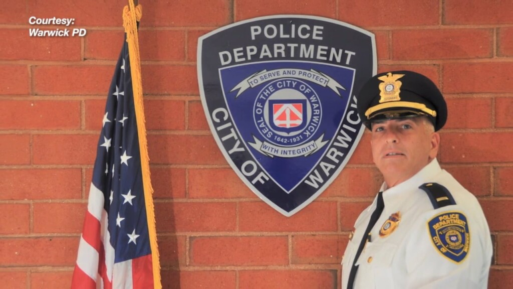 Local Officials, Officers Honor Warwick Cop For Heroic Actions