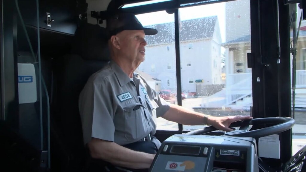 Ripta Bus Driver Celebrating 50 Years Behind The Wheel