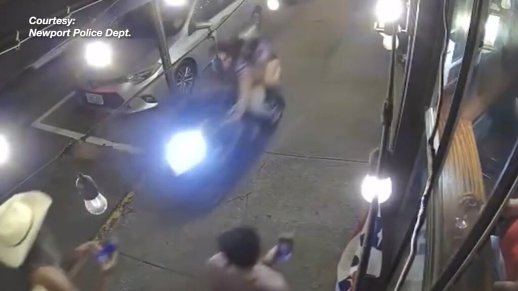 Newport Police Seek Motorcyclist In Hit And Run On Pedestrian