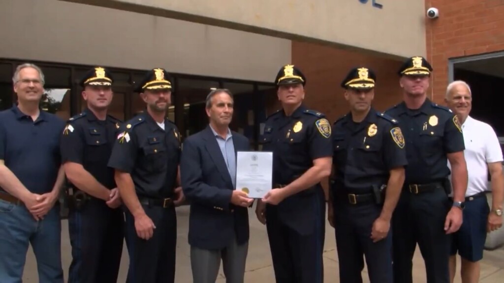 Warwick Police Captain Recognized For Saving Cranston Family From House Fire
