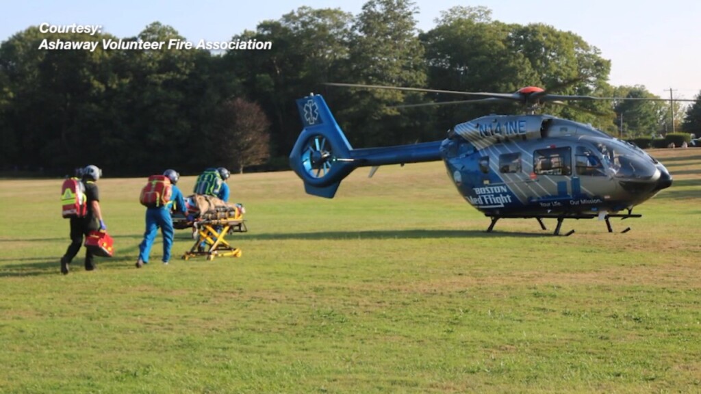 Man Airlifted After Being Trapped Under Concrete Slab