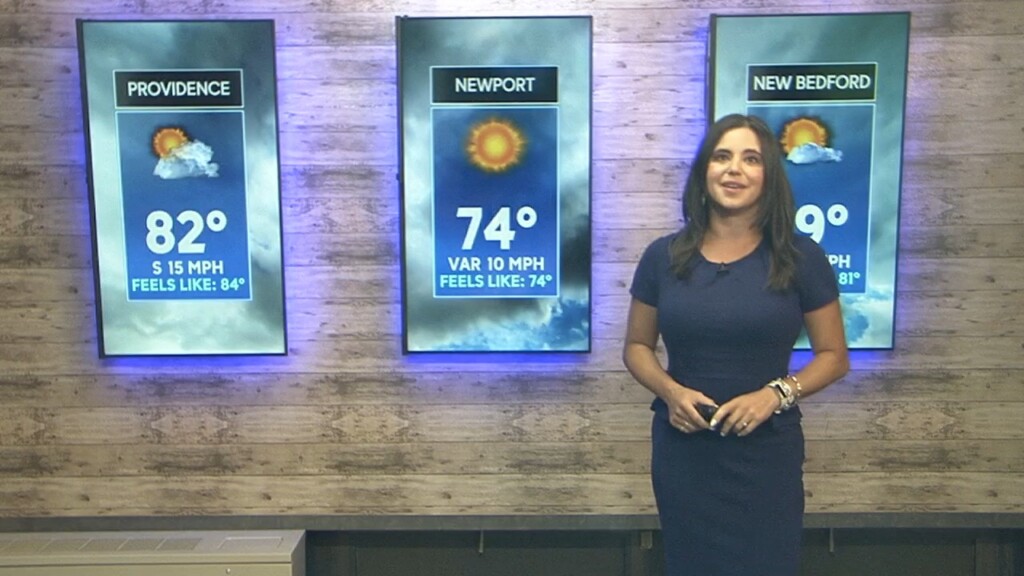 Monday Evening Forecast