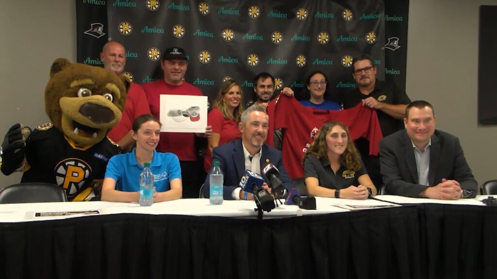 P Bruins And Special Olympics Rhode Island Team Up