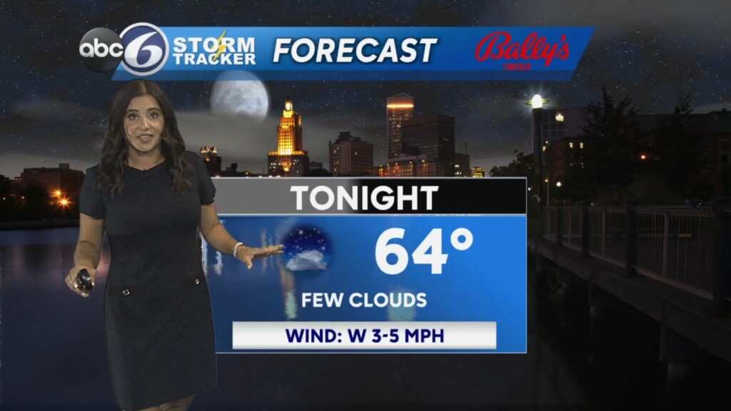 Monday Evening Forecast