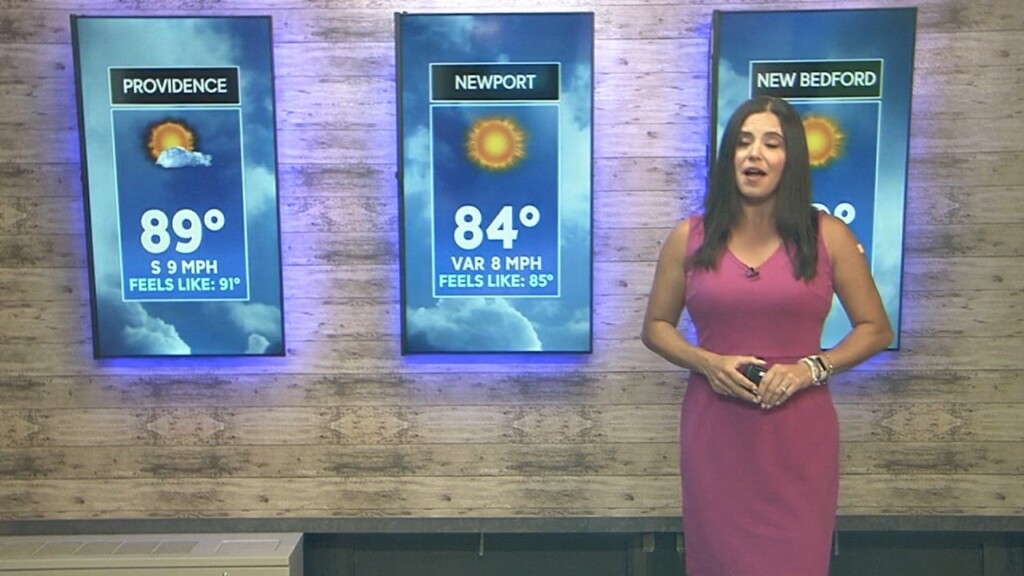 Monday Evening Forecast