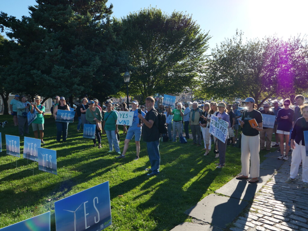 Newport Wind Protest