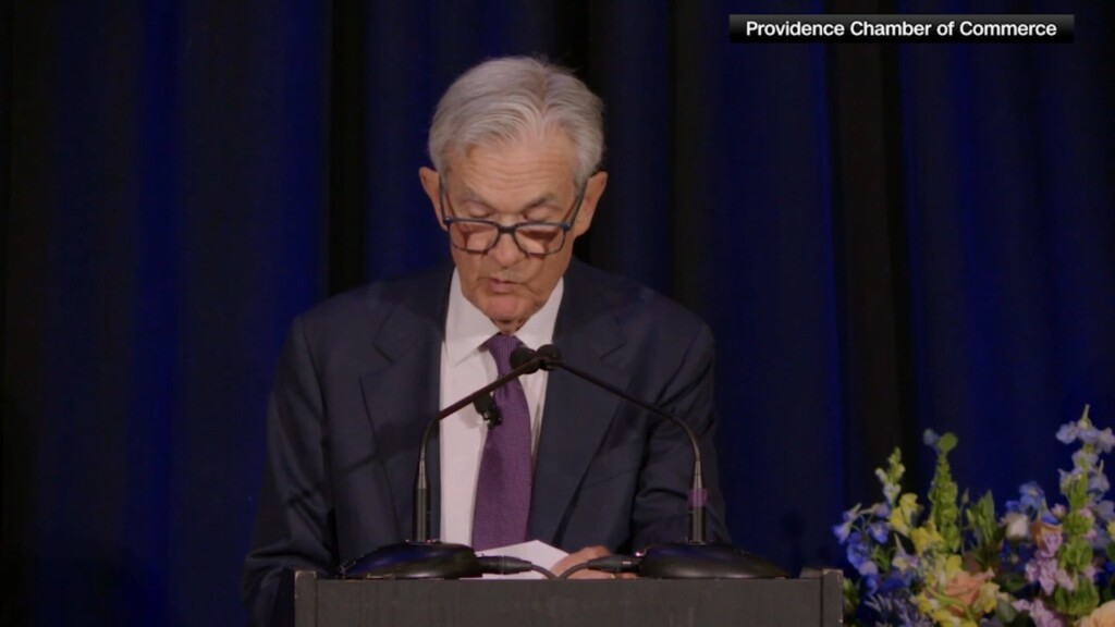 Federal Reserve Chair Powell Speaks On Inflation At 'economic Outlook Luncheon' In Warwick