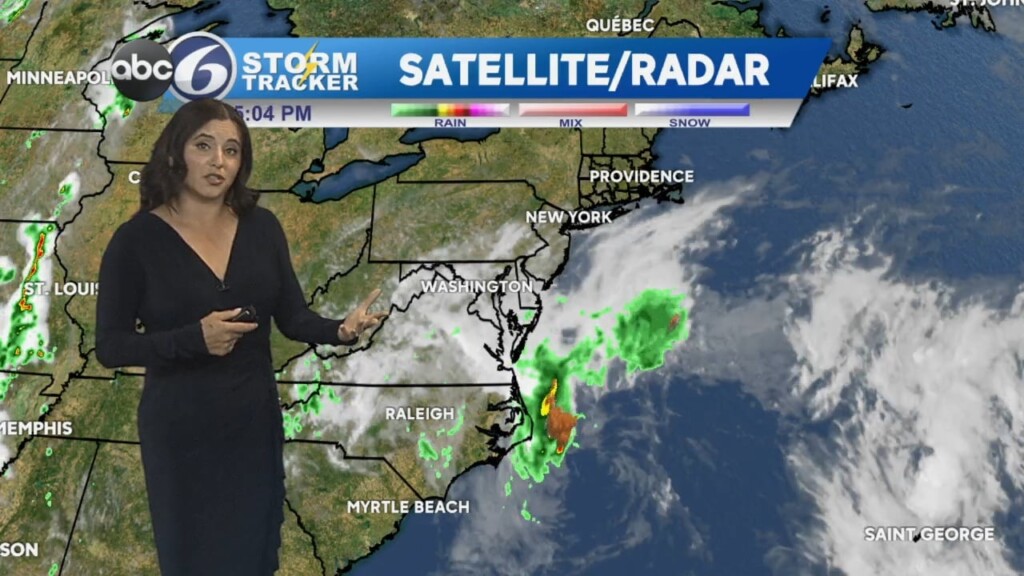 Monday Evening Forecast