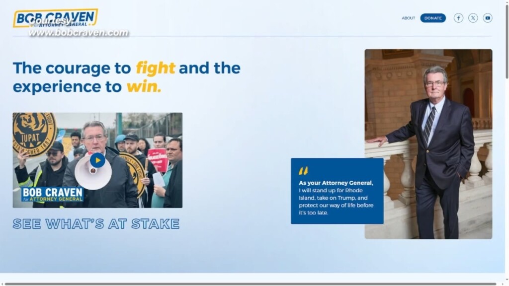 Craven Launches Bid For Rhode Island Ag's Office