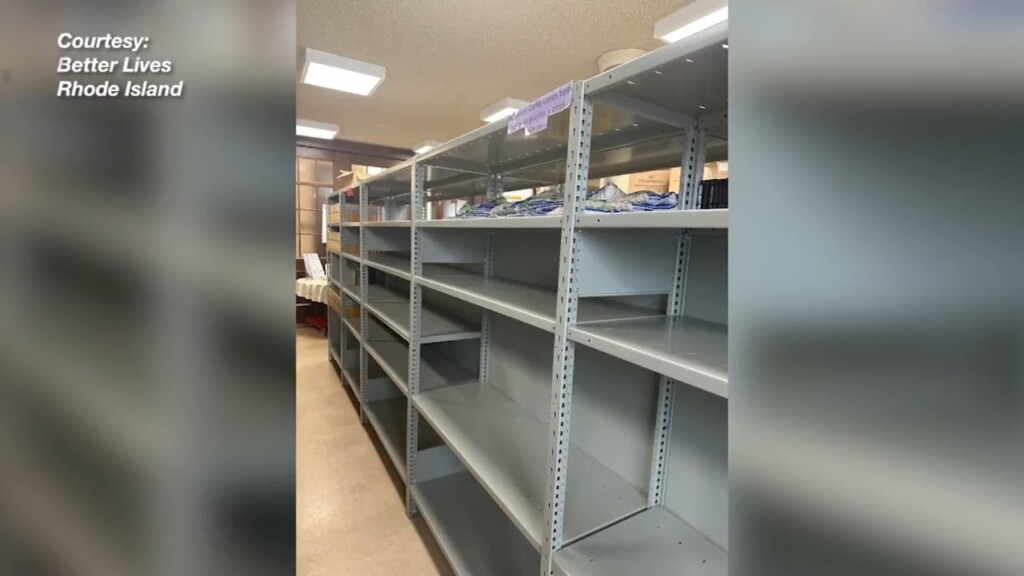 'please Help': Better Lives Ri Asking For Donations In Wake Of Empty Food Pantry Shelves