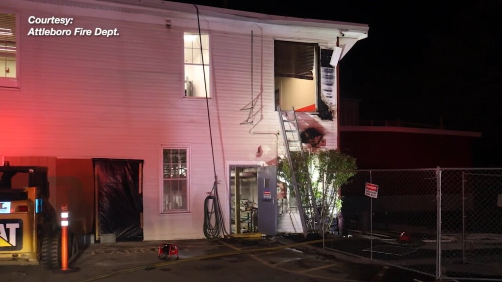 Attleboro Firefighters Extinguish Blaze At Manufacturing Facility