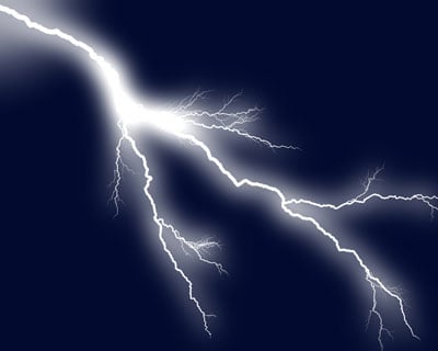 lightning moving animation