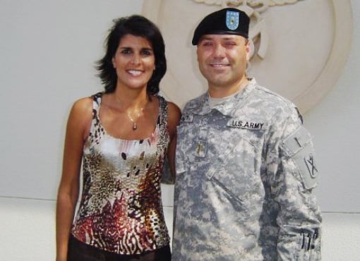 Nikki Haley Husband Afghanistan