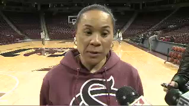 Dawn Staley Previews (15) Mississippi State - ABC Columbia